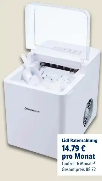 Lidl SilverCrest Eiswürfelmaschine SEMK 105 B2 Angebot