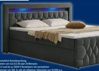 Lidl Juskys Boxspringbett Leona Samt Angebot