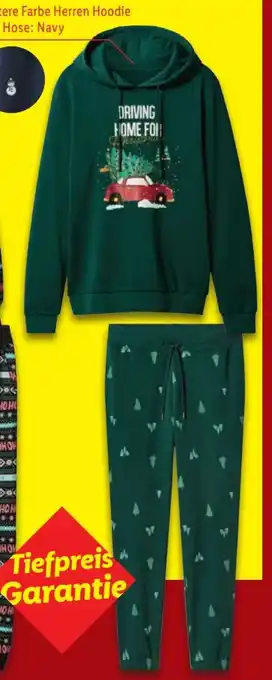 Lidl Esmara Herren Weihnachts Sweathoodie Angebot