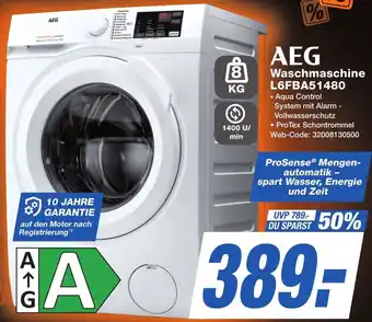 K+B Expert AEG Waschmaschine L6FBA51480 Angebot