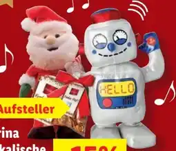 Lidl Favorina Musikalische Plüschfigur mit Süßigkeiten Angebot
