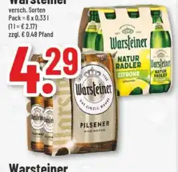 trinkgut Warsteiner Naturradler Angebot