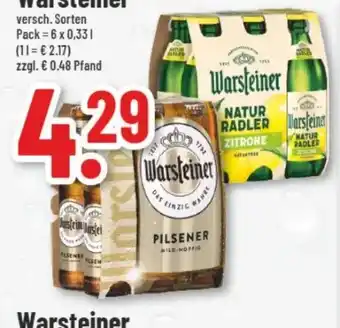 trinkgut Warsteiner Naturradler Angebot