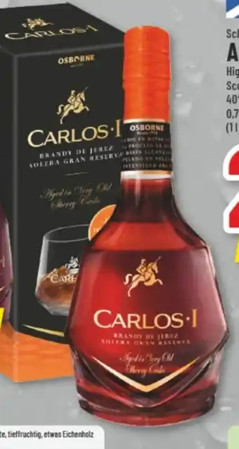 trinkgut Osborne Carlos I Brandy de Jerez Angebot