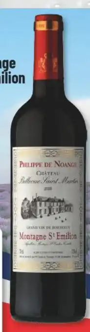 trinkgut Philippe de Noange Montagne Saint Emilion Angebot