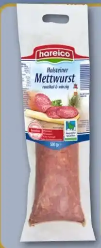 REWE Hareico Holsteiner Mettwurst Angebot