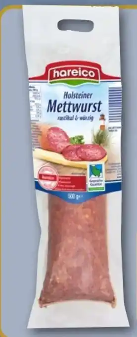 REWE Hareico Holsteiner Mettwurst Angebot