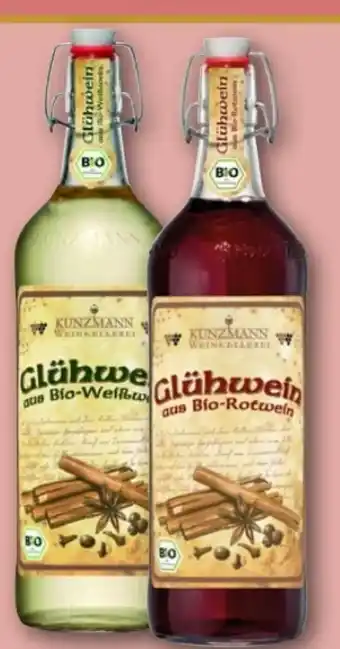 REWE Kunzmann Weinkellerei Bio-Glühwein Angebot