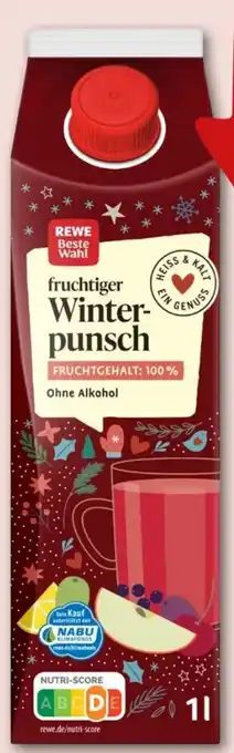 REWE Rewe Beste Wahl Fruchtiger Winterpunsch Angebot