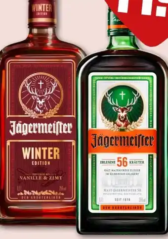 REWE Jägermeister Kräuterlikör Angebot