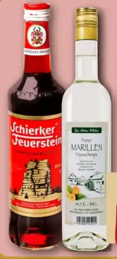 REWE Schierker Feuerstein Kräuter Halbbitter Angebot