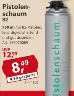 Sonderpreis Baumarkt Pistolenschaum B2 Angebot