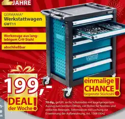 Sonderpreis Baumarkt GERMANIA Werkstattwagen GWT11 Angebot