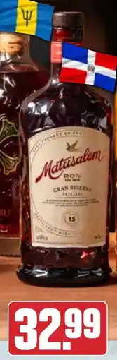 HIT Matusalem Gran Reserva 15 Jahre gereift oder Bumbu Spiced Rum Angebot