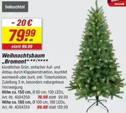 toom Baumarkt Weihnachtsbaum „Bromont" Angebot