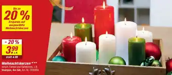 toom Baumarkt Weihnachtskerzen Angebot