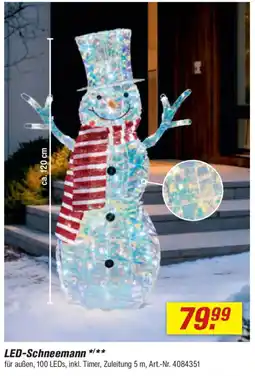 toom Baumarkt LED-Schneemann Angebot
