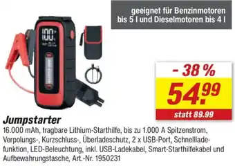 toom Baumarkt Jumpstarter Angebot