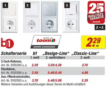 toom Baumarkt b1 Schalterserie Angebot