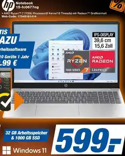Expert Hp notebook 15-fc0677ng Angebot