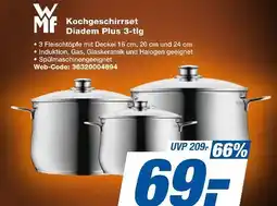 Expert Wmf kochgeschirrset diadem plus 3-tlg Angebot