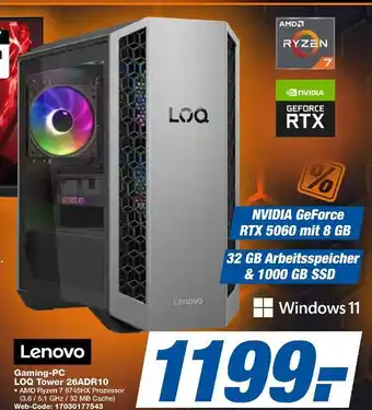 Expert Lenovo gaming-pc loq tower 26adr10 Angebot