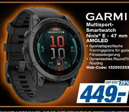 Expert Garmin multisport-smartwatch fenix e Angebot