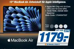 Expert Apple macbook air Angebot