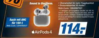 Expert Apple airpods 4 Angebot