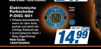 Expert Elektronische parkscheibe p-disc no1 Angebot