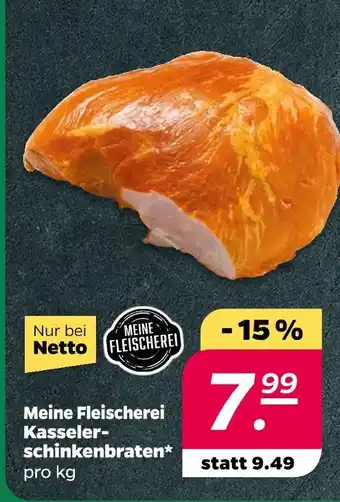 NETTO Meine fleischerei kasselerschinkenbraten Angebot