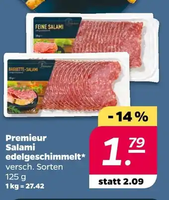 NETTO Premieur salami edelgeschimmelt Angebot