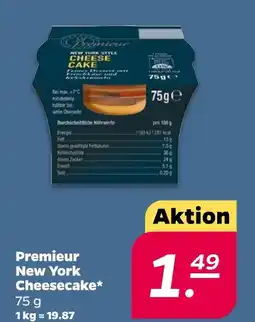 NETTO Premieur new york cheesecake Angebot