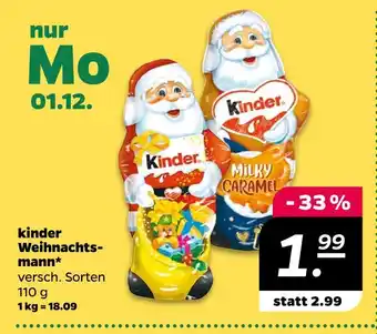 NETTO Kinder weihnachtsmann Angebot