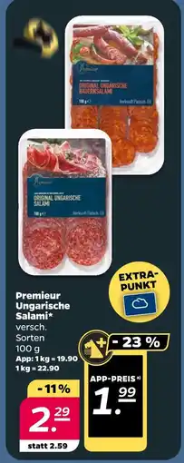 NETTO Premieur original ungarische bauernsalami Angebot