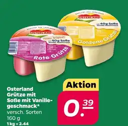 NETTO Osterland grütze mit soße mit vanillegeschmack Angebot