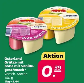 NETTO Osterland grütze mit soße mit vanillegeschmack Angebot
