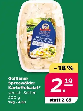 NETTO Golßener spreewälder kartoffelsalat Angebot