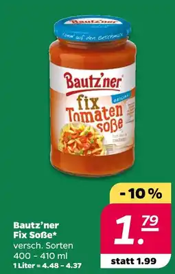 NETTO Bautz'ner fix tomatensoße Angebot