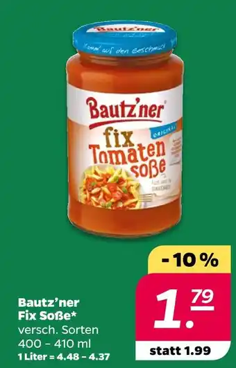NETTO Bautz'ner fix tomatensoße Angebot