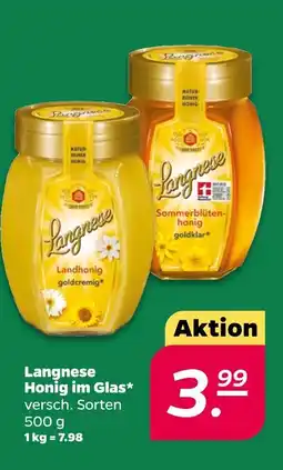 NETTO Langnese honig im glas Angebot