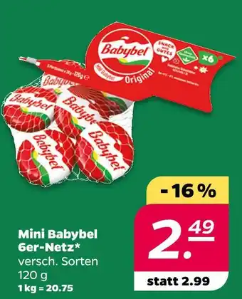NETTO Babybel mini babybel Angebot