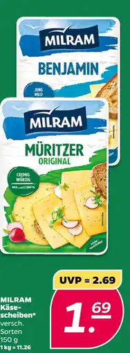 NETTO Milram käsescheiben Angebot