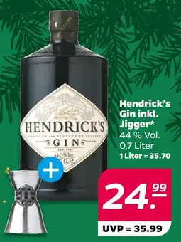 NETTO Hendrick's gin inkl. jigger Angebot