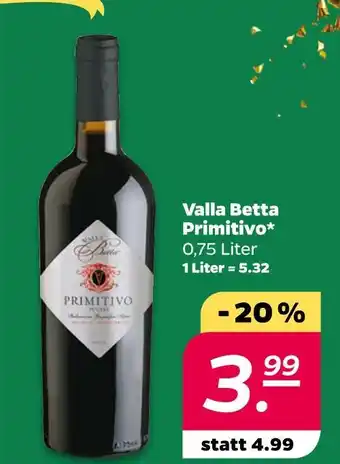 NETTO Valla betta primitivo Angebot