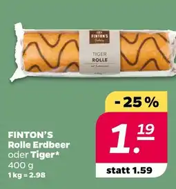 NETTO Finton's rolle erdbeer Angebot
