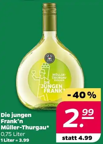 NETTO Müller-thurgau die jungen frank’n Angebot