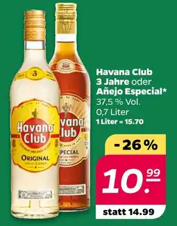 NETTO Havana club rum 3 jahre oder añejo especial Angebot