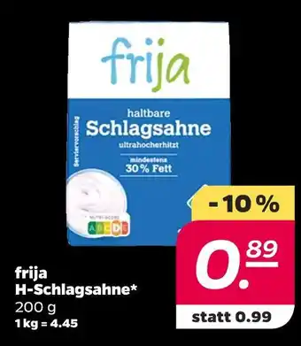 NETTO Frija h-schlagsahne Angebot