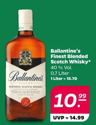 NETTO Ballantine's finest blended scotch whisky Angebot